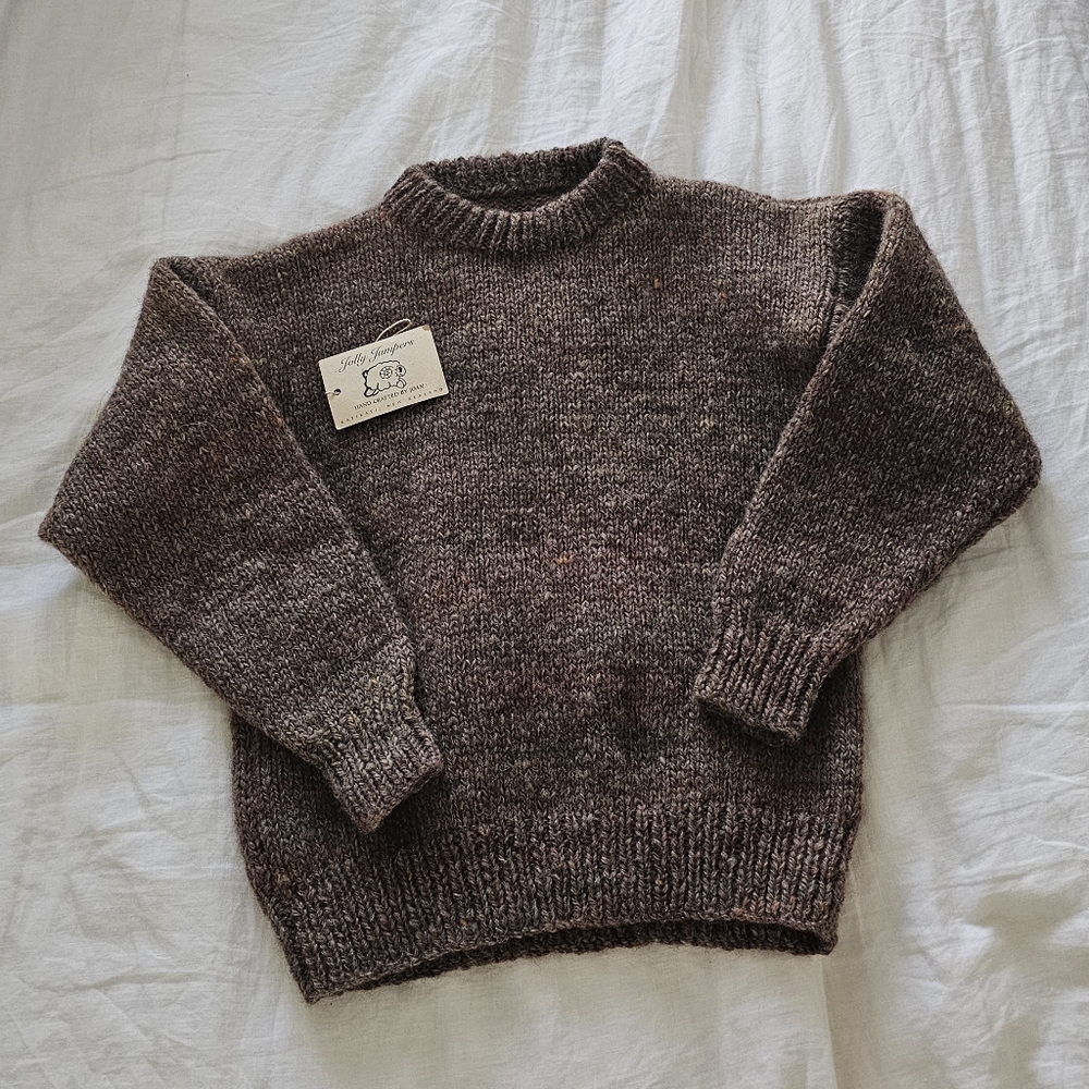 Jolly Jumpers 100% New Zealand Wool Sweater M 6 7